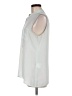 Tahari 100% Polyester Ivory Sleeveless Blouse Size M - photo 5