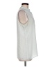 Tahari 100% Polyester Ivory Sleeveless Blouse Size M - photo 4