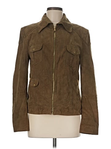 Elie Tahari Leather Jacket (view 1)
