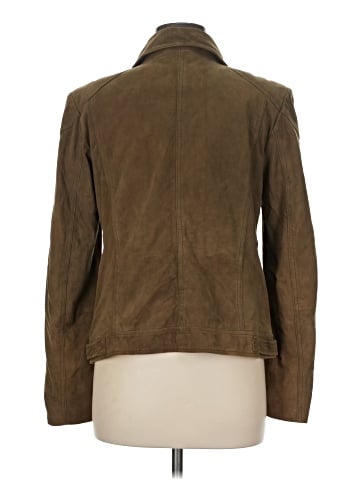 Elie Tahari Leather Jacket (view 2)