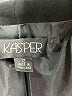 Kasper 100% Polyester Black Coat Size 12 - photo 6