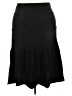 Assorted Brands Solid Black Casual Skirt Size 3X - photo 2
