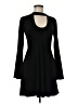 BCBGeneration Solid Black Casual Dress Size M - photo 1