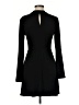 BCBGeneration Solid Black Casual Dress Size M - photo 2
