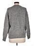 Zara Solid Gray Pullover Sweater Size M - photo 2