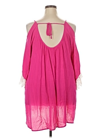 Umgee 3/4 Sleeve Blouse (view 2)