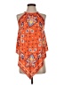 Zara Orange Sleeveless Top Size S - photo 1