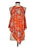 Zara Orange Sleeveless Top Size S - photo 2