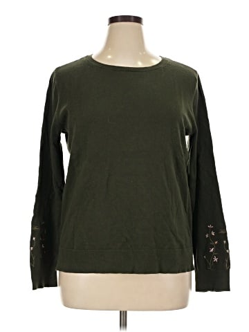 Ann Taylor LOFT Outlet Long Sleeve T-Shirt (view 1)