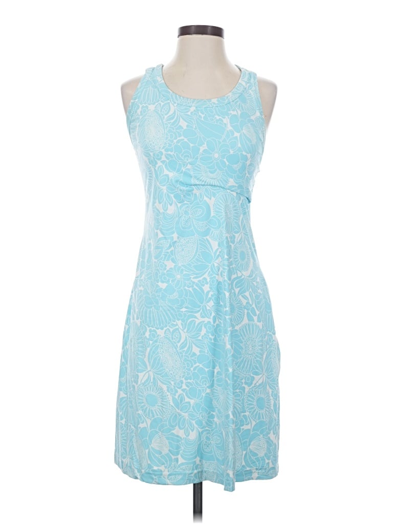 Pre-owned Title Nine Cocktail Dress In Blue