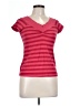 Ella Moss Red Short Sleeve Top Size L - photo 1