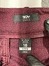 Mossimo Chevron-herringbone Burgundy Dress Pants Size 18 - photo 4