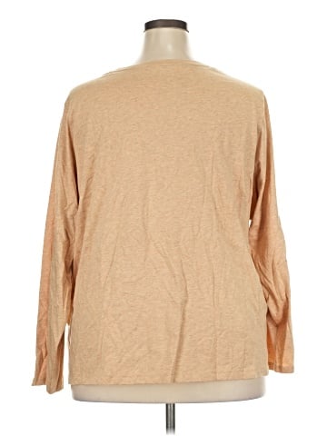 Lands' End 3/4 Sleeve T-Shirt (view 2)