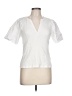 Lilla P White Short Sleeve Blouse Size L - photo 1