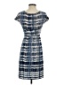 Max Studio Plaid Blue Casual Dress Size XS - photo 2