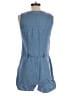 Vila Solid Blue Romper Size 34 waist - photo 2