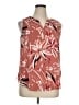 Maurices 100% Polyester Pink Tank Top Size XL - photo 1