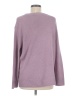 Ella Moss Solid Purple Pullover Sweater Size M - photo 2