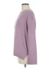 Ella Moss Solid Purple Pullover Sweater Size M - photo 5