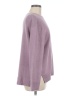 Ella Moss Solid Purple Pullover Sweater Size M - photo 4