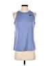 Nike 100% Polyester Blue Active Tank Size M - photo 1
