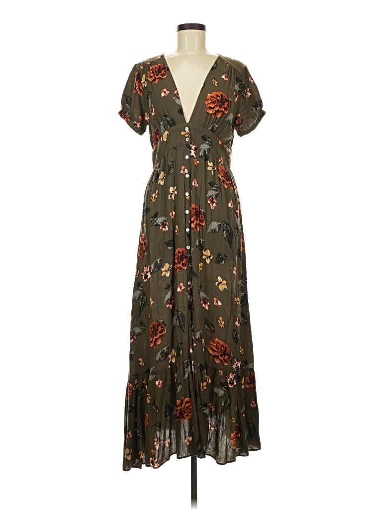 Pre-owned Illa Illa Casual Dress In Brown