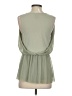 Deletta Green Sleeveless Blouse Size XS - photo 2