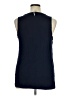 Maurices 100% Polyester Blue Sleeveless Blouse Size XL - photo 2