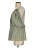 Deletta Green Sleeveless Blouse Size XS - photo 5