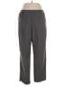 Alfred Dunner 100% Polyester Chevron-herringbone Gray Dress Pants Size 16 - photo 1