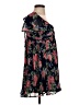Lulus 100% Polyester Floral Black Casual Dress Size S - photo 4