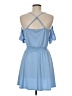 Express Solid Blue Casual Dress Size M - photo 2