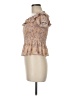BCBGeneration Brown Short Sleeve Top Size M - photo 5
