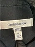 Croft & Barrow Solid Black Jacket Size 1X - photo 6