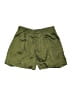 Glam Solid Green Khaki Shorts Size L - photo 1