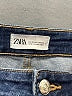 Zara Solid Blue Jeans Size 4 - photo 7