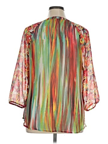 Figueroa & Flower 3/4 Sleeve Blouse (view 2)