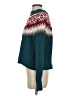 American Eagle Outfitters Chevron-herringbone Teal Pullover Sweater Size S - photo 5