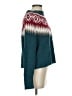 American Eagle Outfitters Chevron-herringbone Teal Pullover Sweater Size S - photo 4