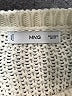 MNG Ivory Sweater Vest Size M - photo 7