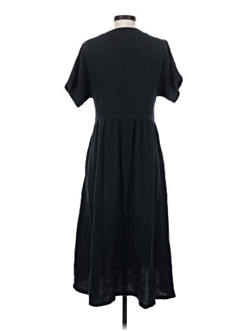 Madewell Lightspun Button-Front Midi Dress (view 2)
