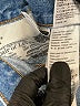 Levi's Blue Denim Shorts Size 28 waist - photo 4