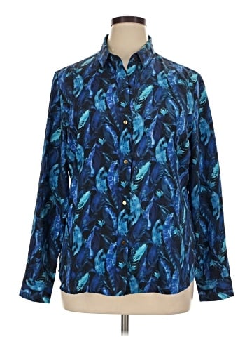 New York & Company Long Sleeve Blouse (view 1)