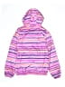 Columbia 100% Polyester Stripes Pink Track Jacket Size 14 - 16 - photo 2