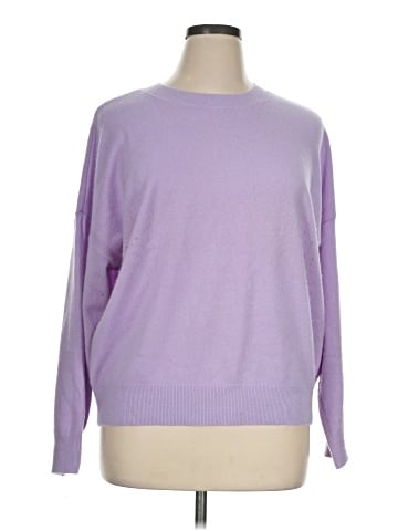 Madewell Cashmere Relaxed Crewneck Sweater (view 1)