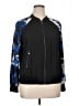 Kensie 100% Polyester Print Black Track Jacket Size XL - photo 1