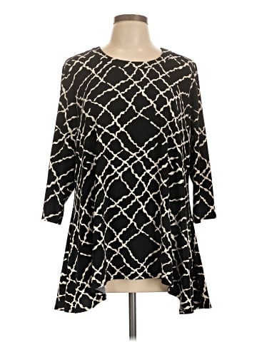 Anne Klein Long Sleeve Top (view 1)