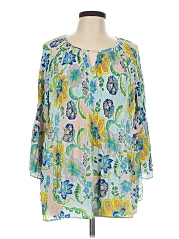 Sunny Leigh 3/4 Sleeve Blouse (view 1)