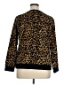 Liz Claiborne Animal Print Gold Pullover Sweater Size XL - photo 2