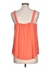Maurices 100% Polyester Orange Sleeveless Blouse Size L - photo 2